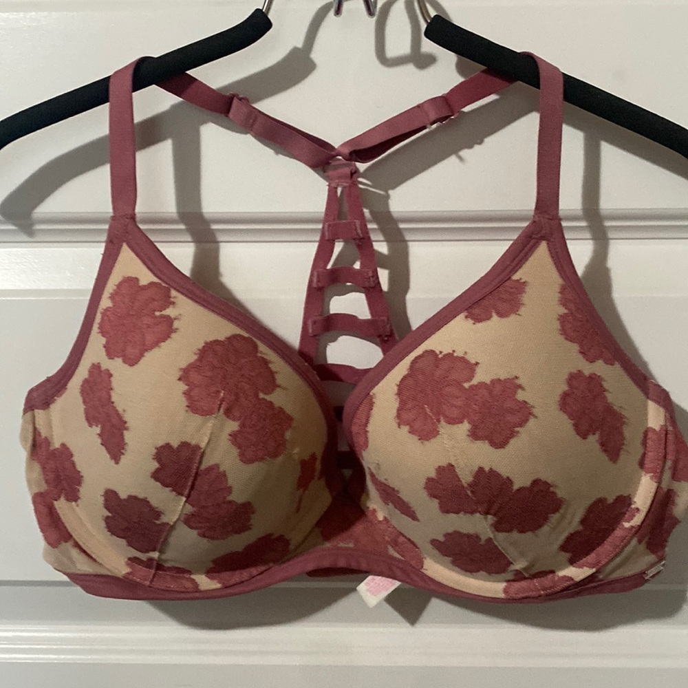 Pink bra
